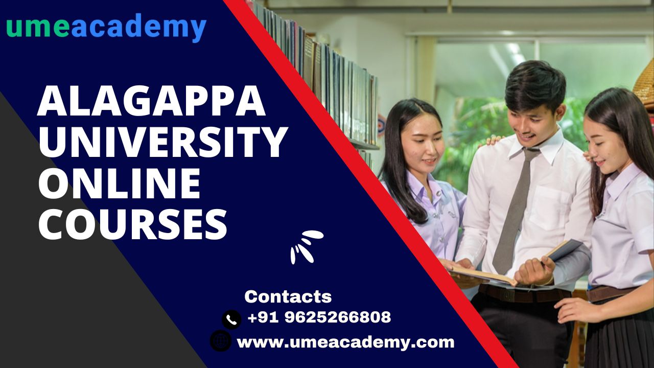 Alagappa University Online Courses